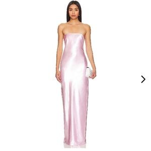 Lovers and Friends x Anja Dujaković Carolyn Maxi Dress in Light Pink